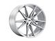 MACH Forged MF.5 Brushed Aluminum Wheel; Rear Only; 20x10.5 (07-10 AWD Charger)