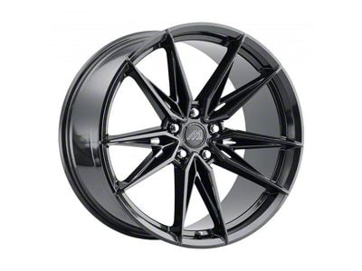 MACH Forged MF.5 Metallic Black Wheel; 20x9 (07-10 AWD Charger)