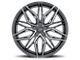 MACH Forged MF.6 Glossy Carbon Black Wheel; 20x8.5 (07-10 AWD Charger)