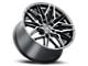 MACH Forged MF.6 Glossy Carbon Black Wheel; Rear Only; 20x10 (07-10 AWD Charger)