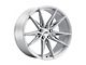 MACH Forged MF.5 Brushed Aluminum Wheel; Rear Only; 20x10.5; 45mm Offset (17-23 AWD Challenger)