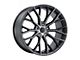 MACH Forged MF.10 Matte Carbon Black Wheel; 20x8.5 (11-23 RWD Charger, Excluding Widebody)