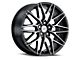 MACH Performance MP.40 Glossy Black Machined Wheel; 18x8 (07-10 AWD Charger)