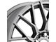 MACH Performance MP.41 Satin Gray Wheel; 17x7.5 (07-10 AWD Charger)