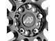 MACH Performance MP.42 Metallic Black Wheel; 17x7.5 (17-23 AWD Challenger)