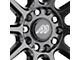 MACH Performance MP.43 Metallic Black Wheel; 18x8 (11-23 AWD Charger)