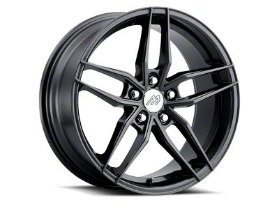 MACH Performance MP.51 Glossy Graphite Wheel; 18x8 (11-23 AWD Charger)