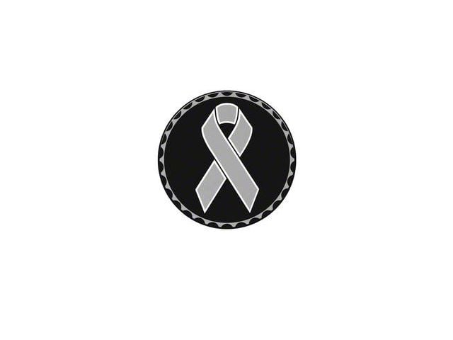 Brain Cancer Ribbon Rated Badge (Universal; Some Adaptation May Be Required)