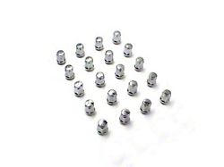 Bulge Chrome Acorn Lug Nut Kit; 3/4-Inch; Set of 20 (21-25 Mustang Mach-E)