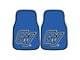 Carpet Front Floor Mats with Grand Valley State University Logo; Blue (Universal; Some Adaptation May Be Required)