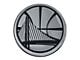 Golden State Warriors Emblem; Chrome (Universal; Some Adaptation May Be Required)