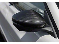 Mirror Covers; Carbon Fiber (21-24 Mustang Mach-E)