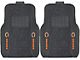 Molded Front Floor Mats with Chicago Bears Logo (Universal; Some Adaptation May Be Required)