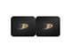 Molded Rear Floor Mats with Anaheim Ducks Logo (Universal; Some Adaptation May Be Required)