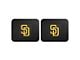 Molded Rear Floor Mats with San Diego Padres Logo (Universal; Some Adaptation May Be Required)