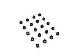 OE Bulge Black Acorn Lug Nut Kit; 3/4-Inch; Set of 20 (21-24 Mustang Mach-E)