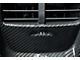 Rear A/C Panel Cover; Carbon Fiber (21-24 Mustang Mach-E)