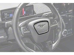 Steering Wheel Trim; Carbon Fiber (21-24 Mustang Mach-E)