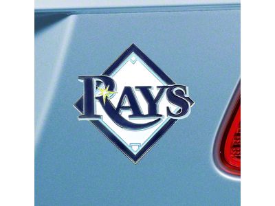 Tampa Bay Rays Emblem; Navy (Universal; Some Adaptation May Be Required)