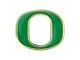 University of Oregon Embossed Emblem; Green (Universal; Some Adaptation May Be Required)