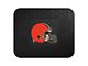 Utility Mat with Cleveland Browns Logo; Black (Universal; Some Adaptation May Be Required)