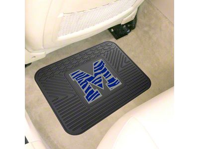 Utility Mat with University of Memphis Logo; Black (Universal; Some Adaptation May Be Required)