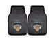 Vinyl Front Floor Mats with New York Knicks Logo; Black (Universal; Some Adaptation May Be Required)