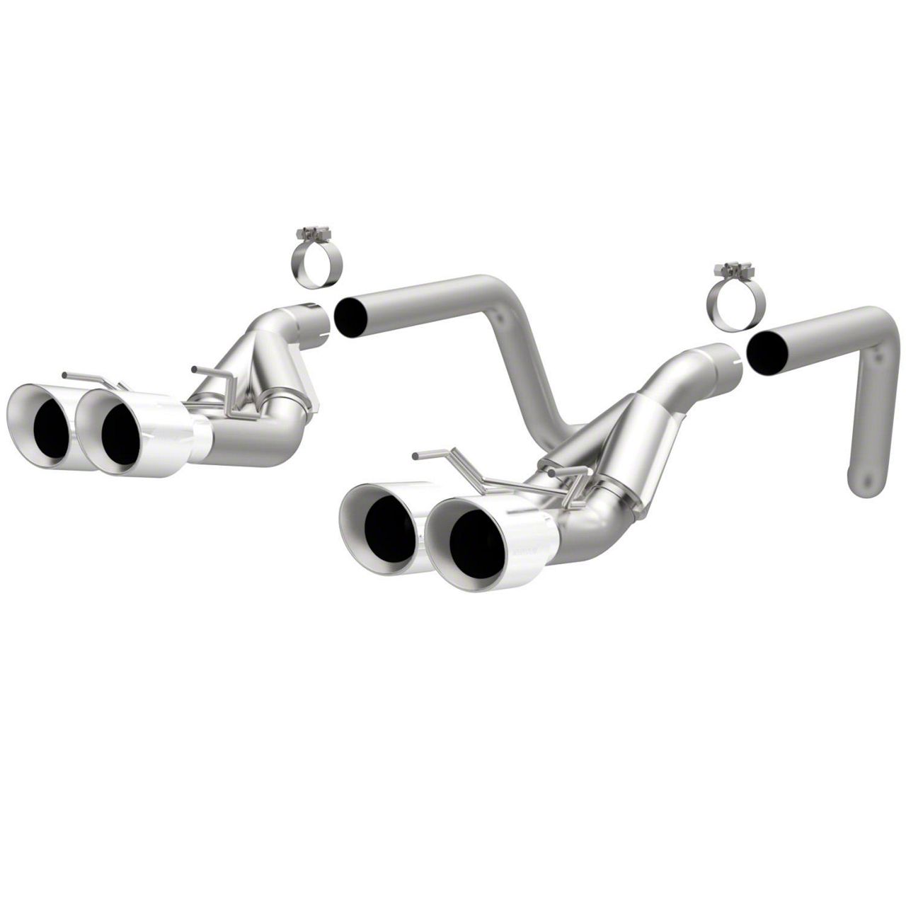 2005-2013 C6 Corvette Axle-Back Exhaust | AmericanMuscle