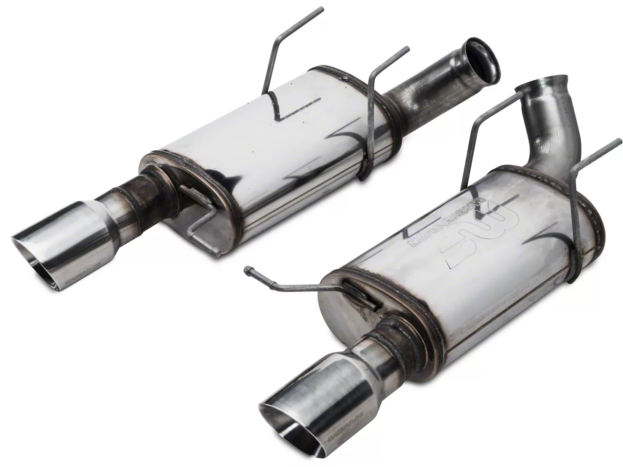 Magnaflow Mustang Street Series Axle-Back Exhaust with Polished