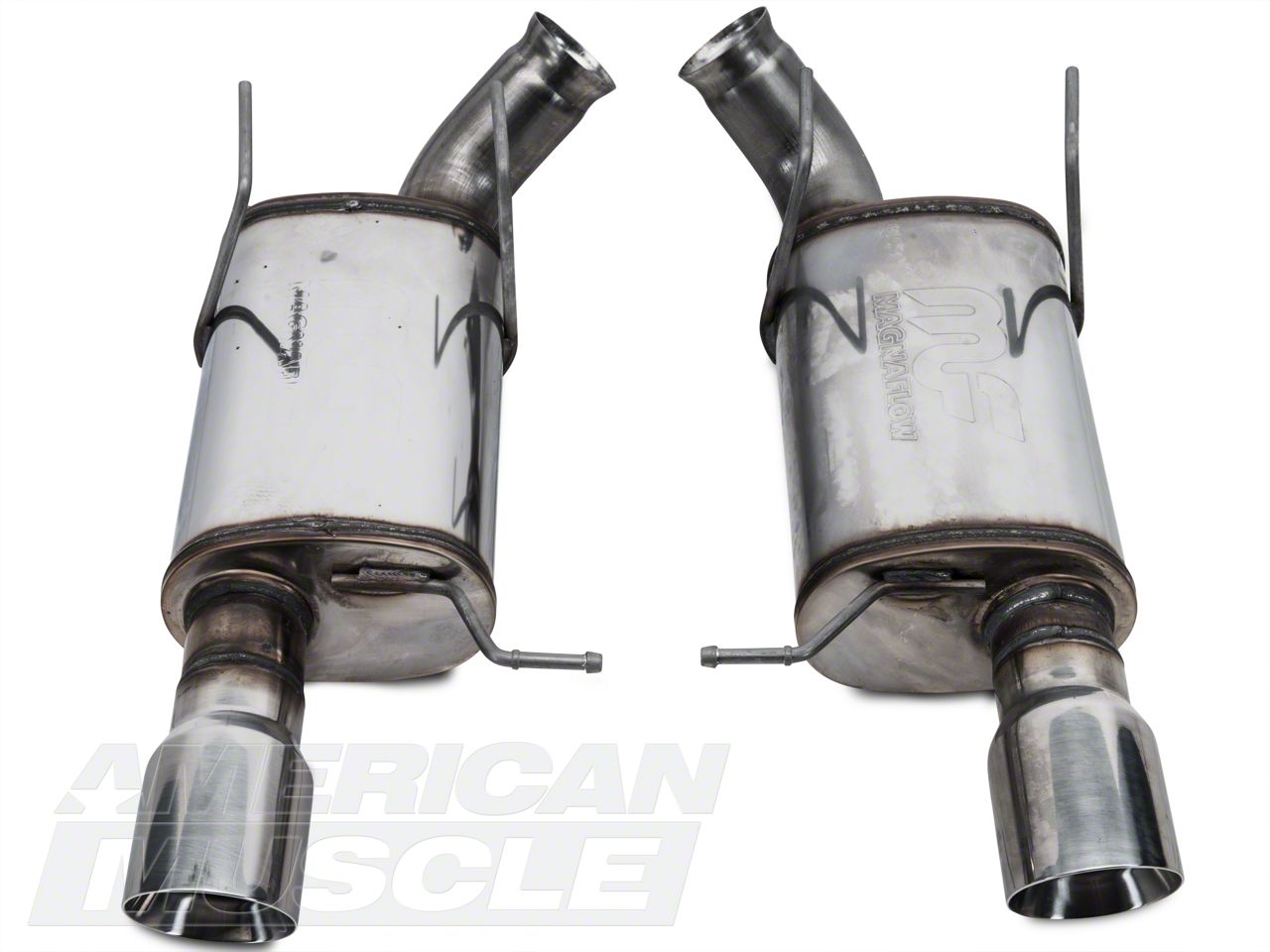 Magnaflow Mustang Street Series Axle-Back Exhaust with Polished