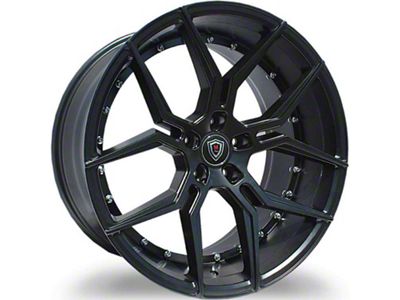 Marquee Wheels M1000 Satin Black Wheel; 20x9; 33mm Offset (06-10 RWD Charger)