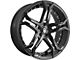 Marquee Wheels M3284 Gloss Black Wheel; Rear Only; 20x10.5 (06-10 RWD Charger)