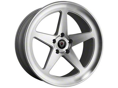 Marquee Wheels M9535 Silver Machined Wheel; Rear Only; 20x10.5 (06-10 RWD Charger)