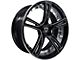 Marquee Wheels MDR3247 Gloss Black Milled Wheel; Rear Only; 20x10.5 (06-10 RWD Charger)