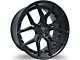 Marquee Wheels M1000 Satin Black Wheel; 20x9 (11-23 RWD Charger, Excluding SRT Hellcat)