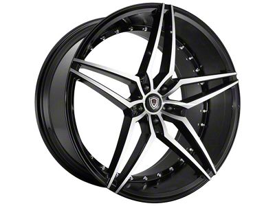 Marquee Wheels MR3259 Gloss Black Machined Wheel; 20x9 (11-23 RWD Charger)