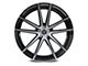 Marquee Wheels M3197 Gloss Black Machined Wheel; 22x9 (06-10 RWD Charger)