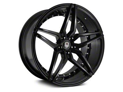 Marquee Wheels M3259 Gloss Black Wheel; Rear Only; 22x10.5 (06-10 RWD Charger)