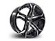 Marquee Wheels M3284 Gloss Black Machined Wheel; Rear Only; 20x10.5 (06-10 RWD Charger)