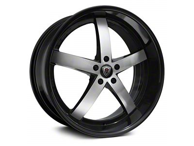 Marquee Wheels M5330 Gloss Black Machined Wheel; 20x9; 15mm Offset (06-10 RWD Charger)