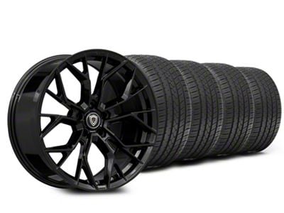 20x9 Marquee Wheels M1004 & Lionhart All-Season LH-Five Tire Package (11-23 RWD Charger, Excluding Widebody)