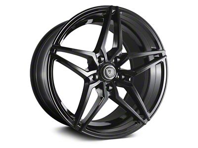 Marquee Wheels M3259 Gloss Black Wheel; 18x8 (11-23 RWD Charger w/o Brembo, Excluding Widebody)