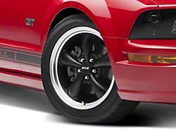 Bullitt Matte Black Wheel; 18x8; 30mm Offset (05-09 Mustang GT, V6)