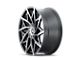 Mazzi Big Easy Matte Black Machined with Dark Wheel; 18x8 (05-09 Mustang)