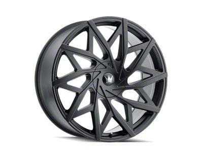 Mazzi Big Easy Matte Black Wheel; 18x8 (05-09 Mustang)