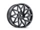 Mazzi Big Easy Matte Black Wheel; 18x8 (05-09 Mustang)