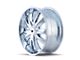 Mazzi Edge Chrome Wheel; 22x8.5 (05-09 Mustang)