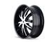 Mazzi Edge Gloss Black Machined Wheel; 18x7.5 (05-09 Mustang GT, V6)