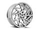 Mazzi Freestyle Chrome Wheel; 17x8 (05-09 Mustang GT, V6)