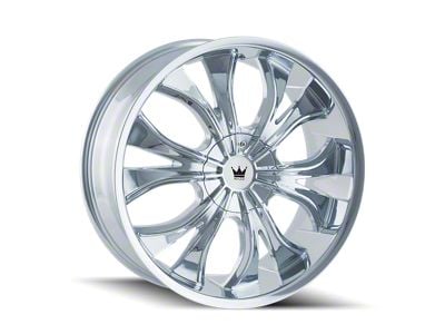 Mazzi Hustler Chrome Wheel; 18x7.5 (05-09 Mustang GT, V6)